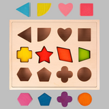 ShapeFit - Wooden Shape Sorter Play Set