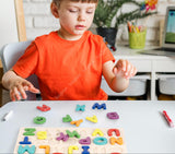 Alphameek – Montessori Wooden Alphabet Puzzle for Kids