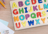 Alphameek – Montessori Wooden Alphabet Puzzle for Kids