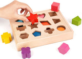 ShapeFit - Wooden Shape Sorter Play Set