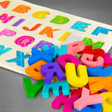 Alphameek – Montessori Wooden Alphabet Puzzle for Kids