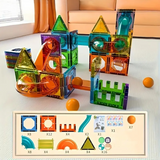 LumiTracks – Magnetic Light-Up Building Set