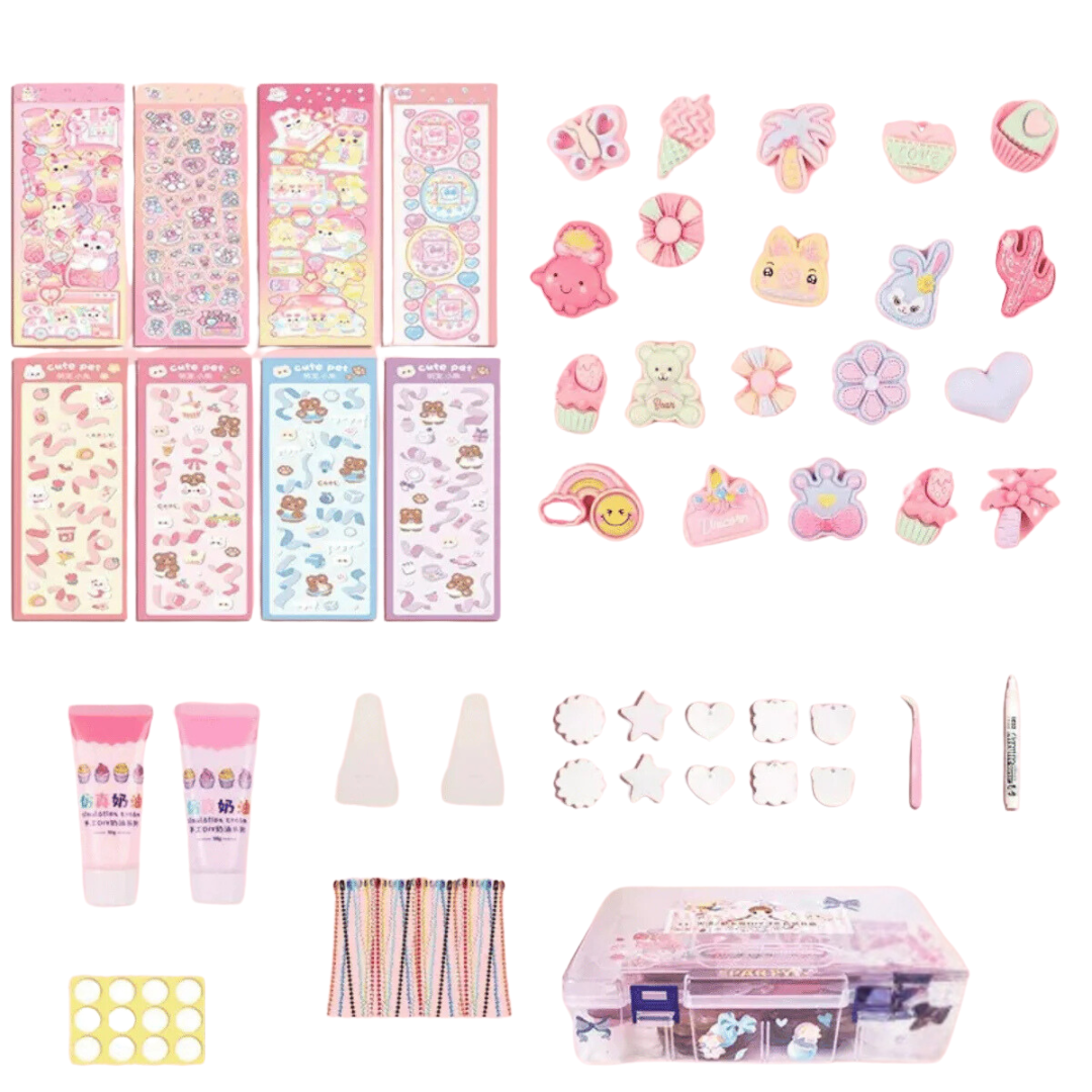 MagicStickers - 3D DIY Sticker Set for Creative Design