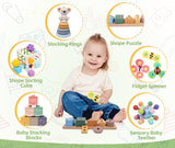 NIMO - 6-in-1 Montessori Baby Toy Set