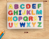 Alphameek – Montessori Wooden Alphabet Puzzle for Kids
