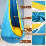 CozyNest - Kids Hanging Chair with Inflatable Cushion