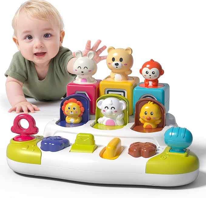 Peekaroo – Pop-Up Color Animal Discovery Toy