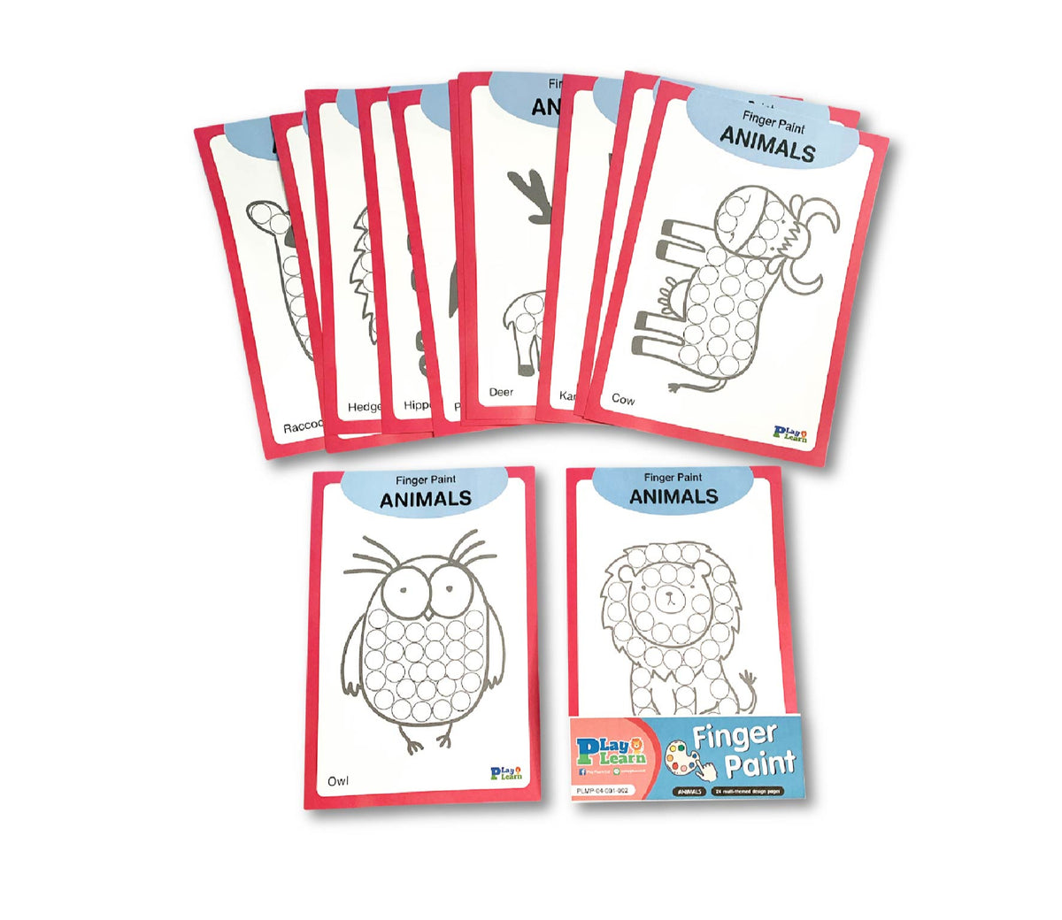 TintaPlay – Creative Paper Set for Finger Painting