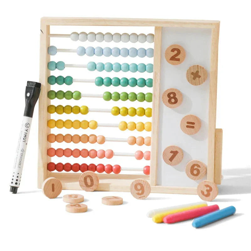 MathBeads - Montessori Wooden Counting Frame