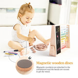 MathBeads - Montessori Wooden Counting Frame